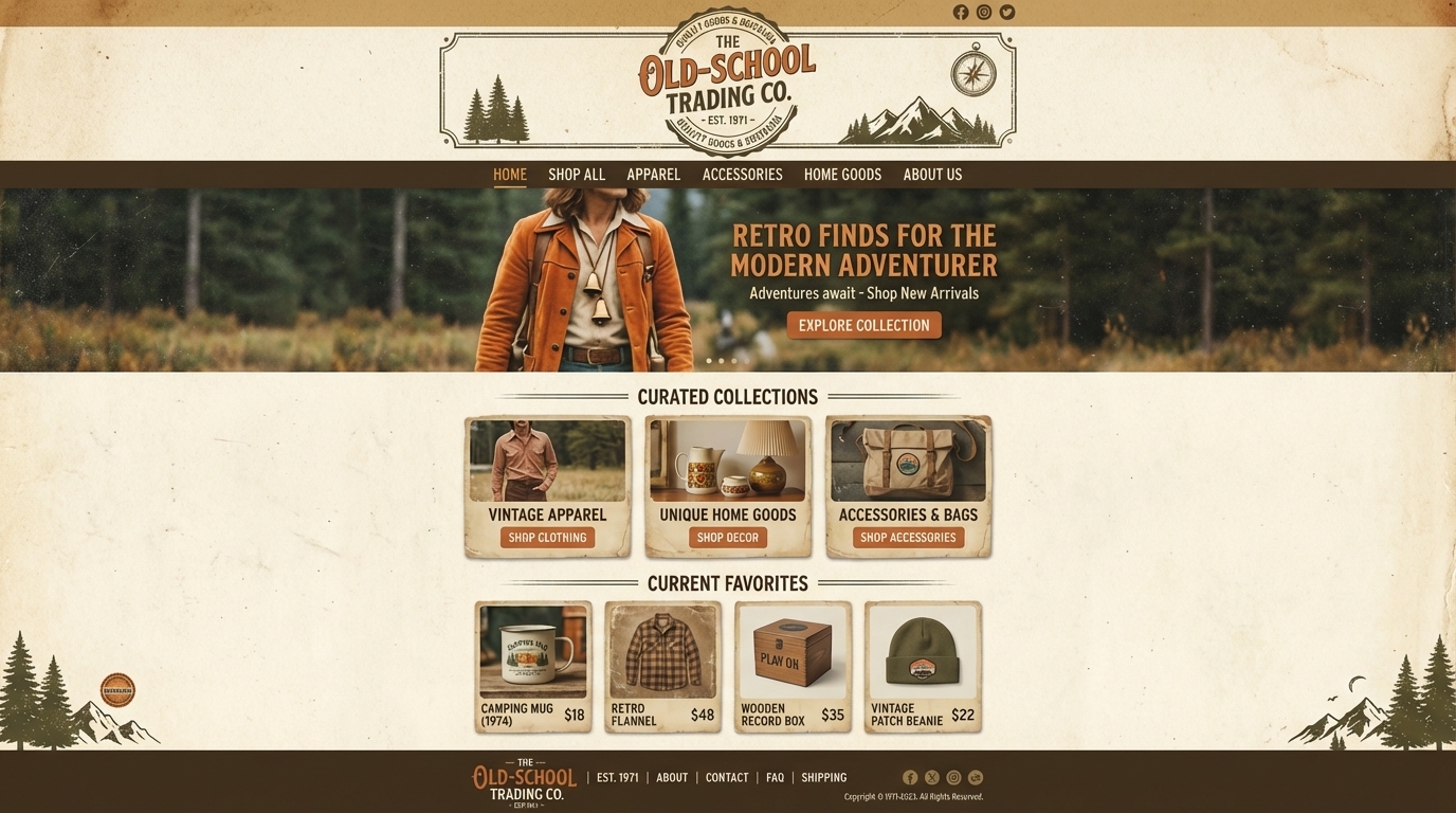 Preview of Retro Vintage Brand