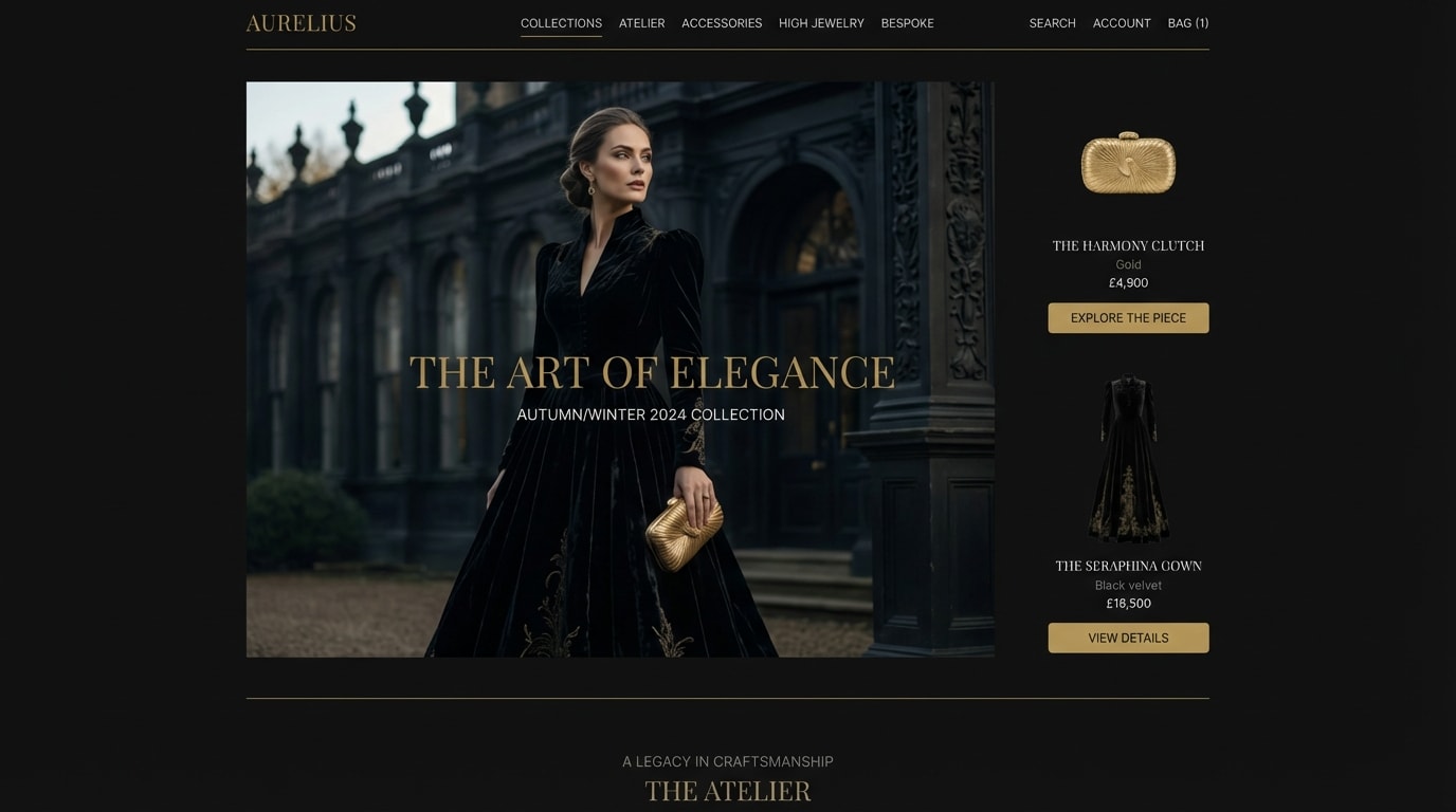 Preview of Luxury High-End Brand