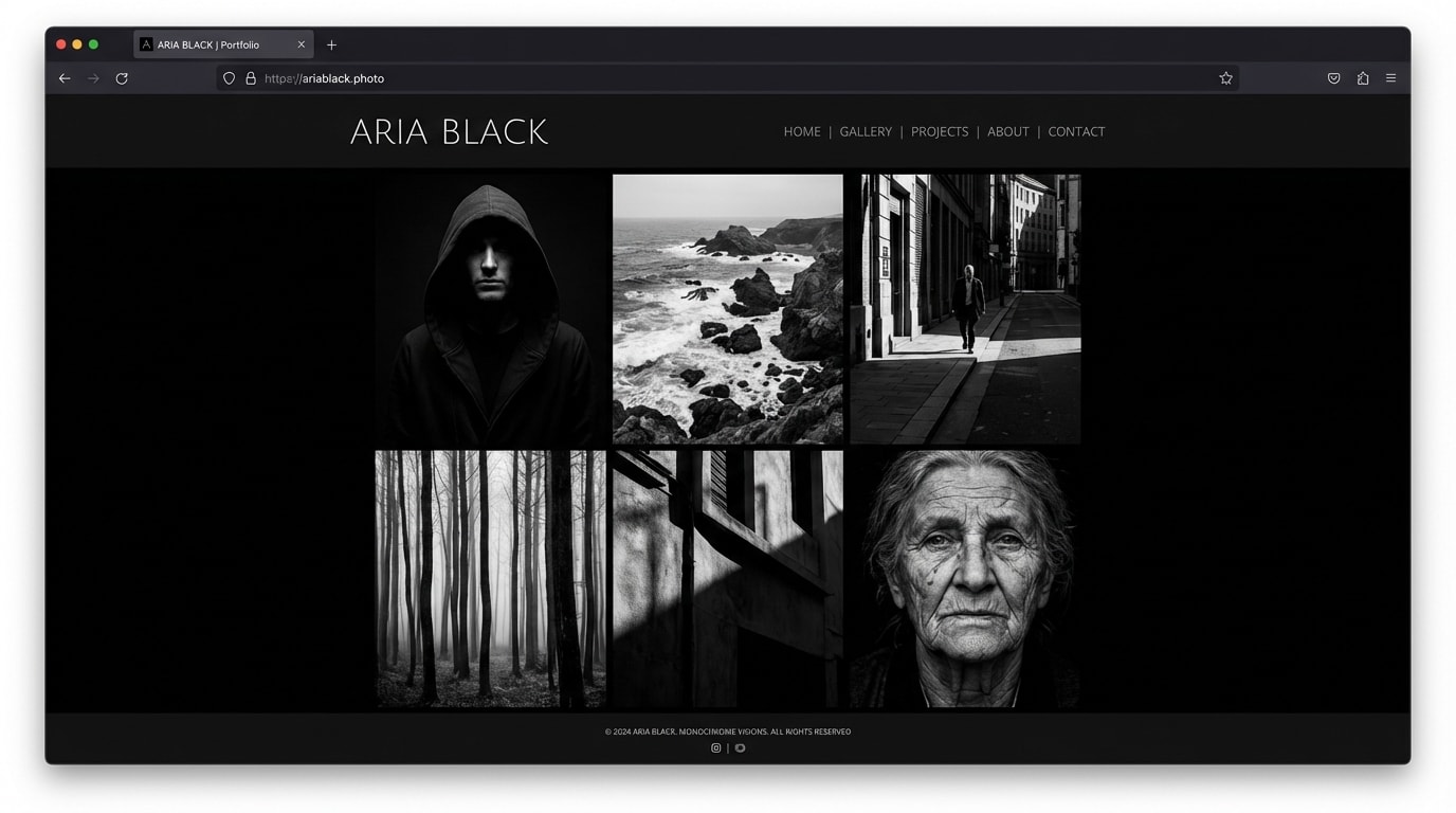 Preview of Monochrome Photography Portfolio